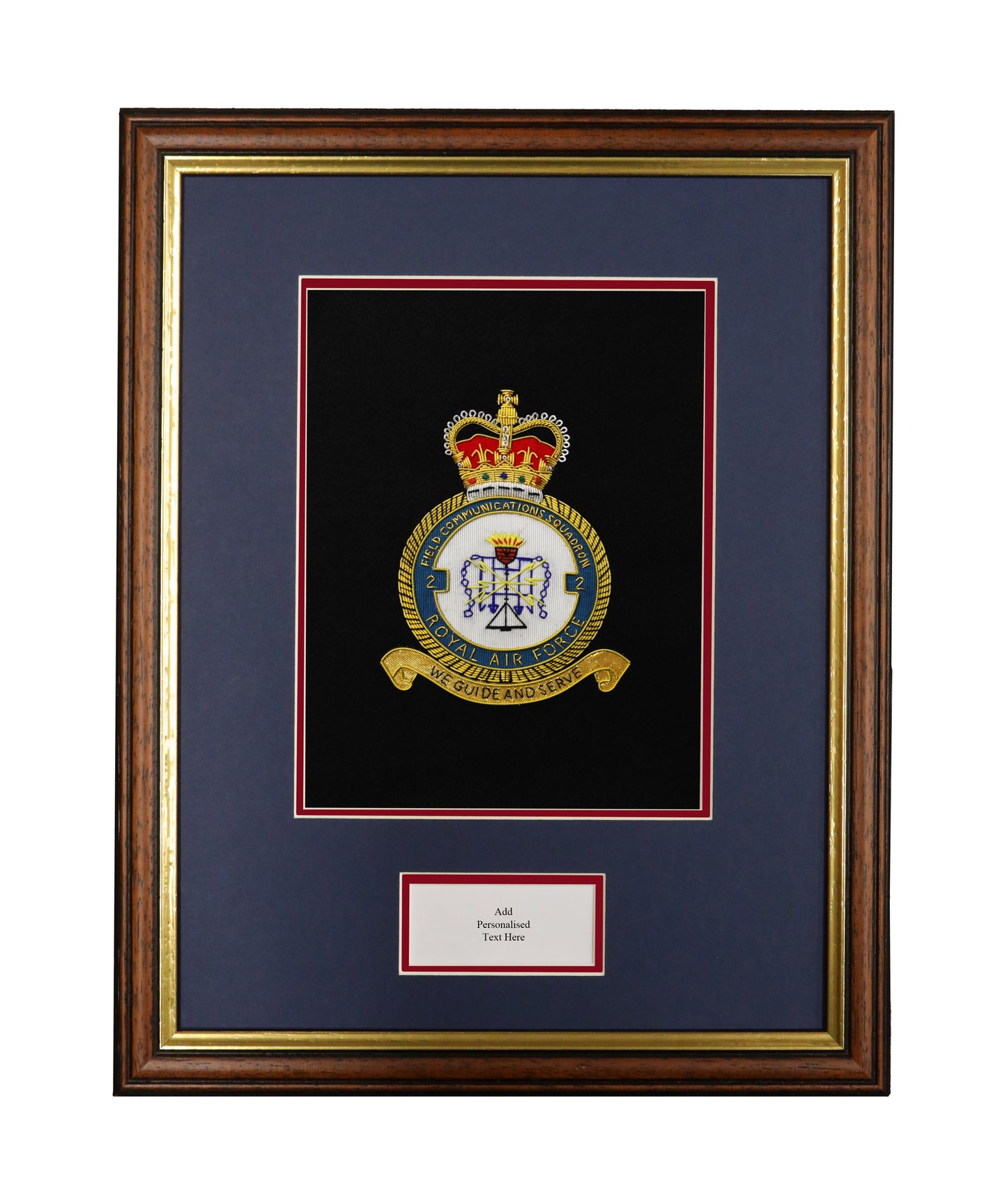 2 Field Communication Squadron RAF Embroidery Frame