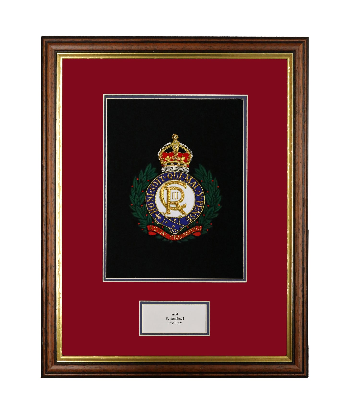 Corps of Royal Engineers Embroidery Frame