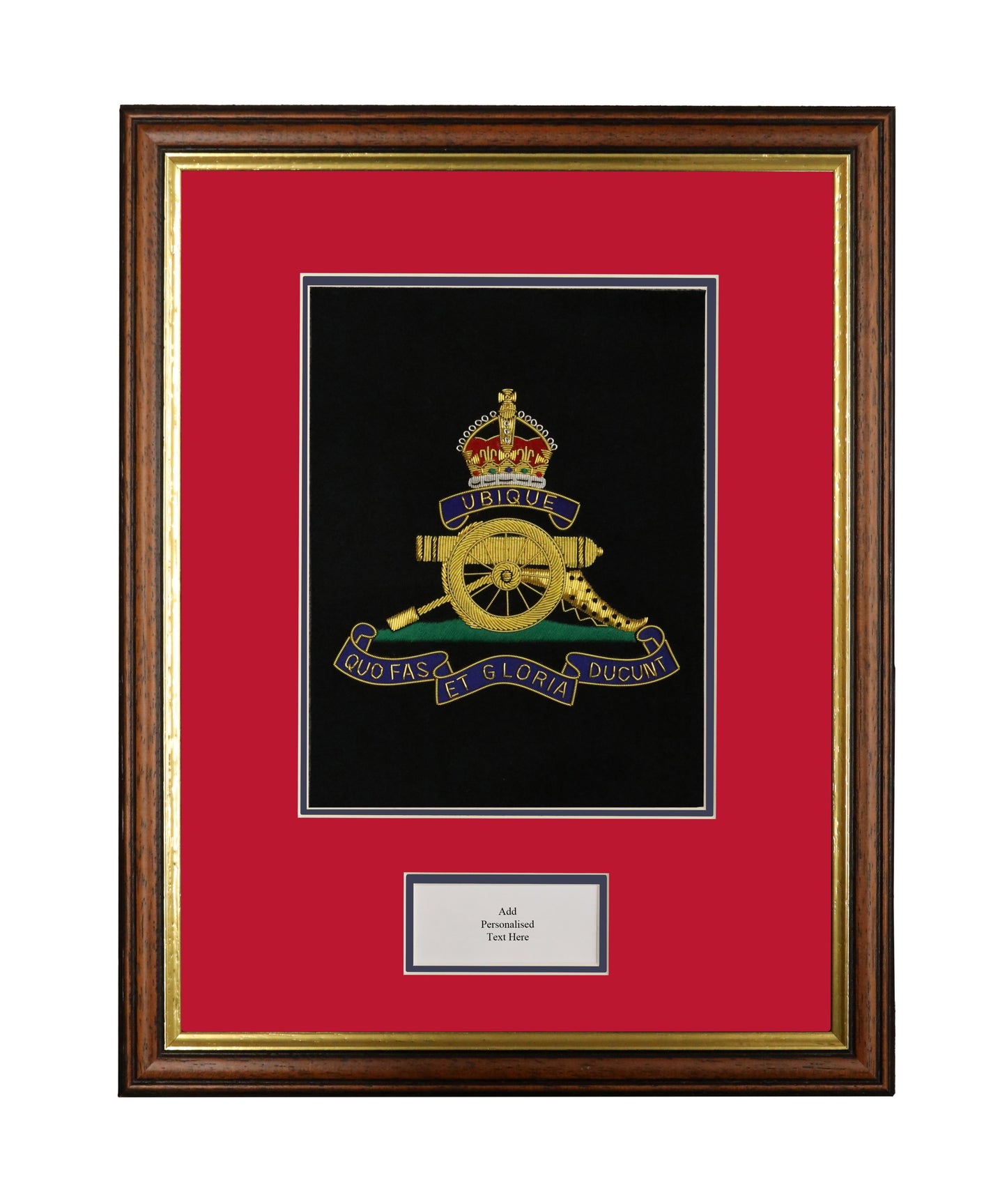 Royal Regiment of Artillery Embroidery Frame