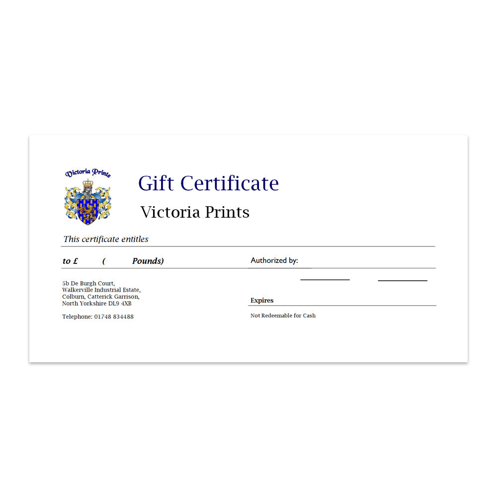 Victoria Prints Gift Card