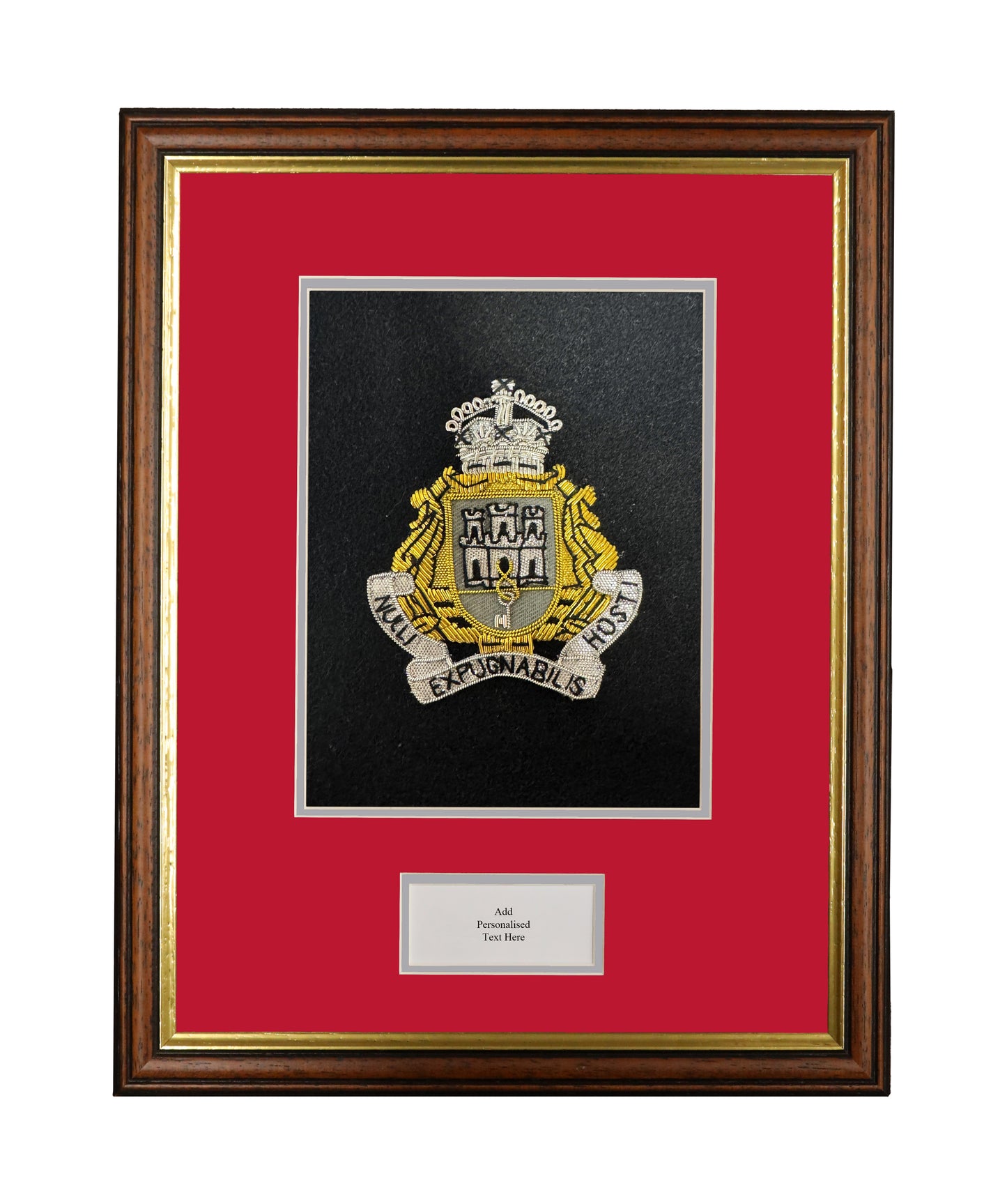 Royal Gibraltar Regiment Embroidery Frame