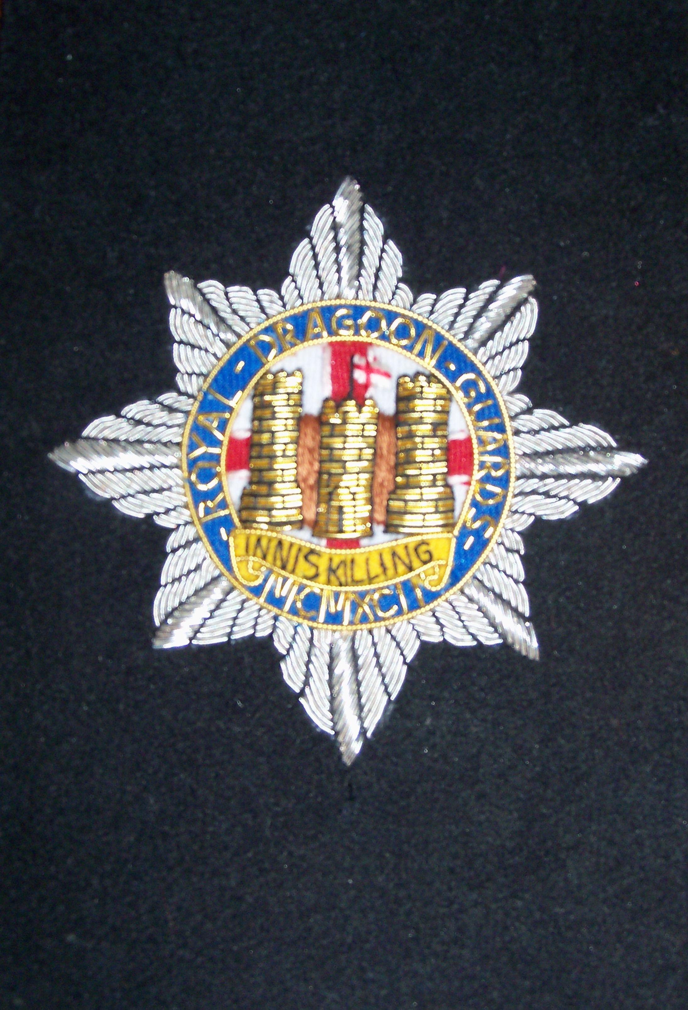 Small Embroidered Badge - Royal Dragoon Guards