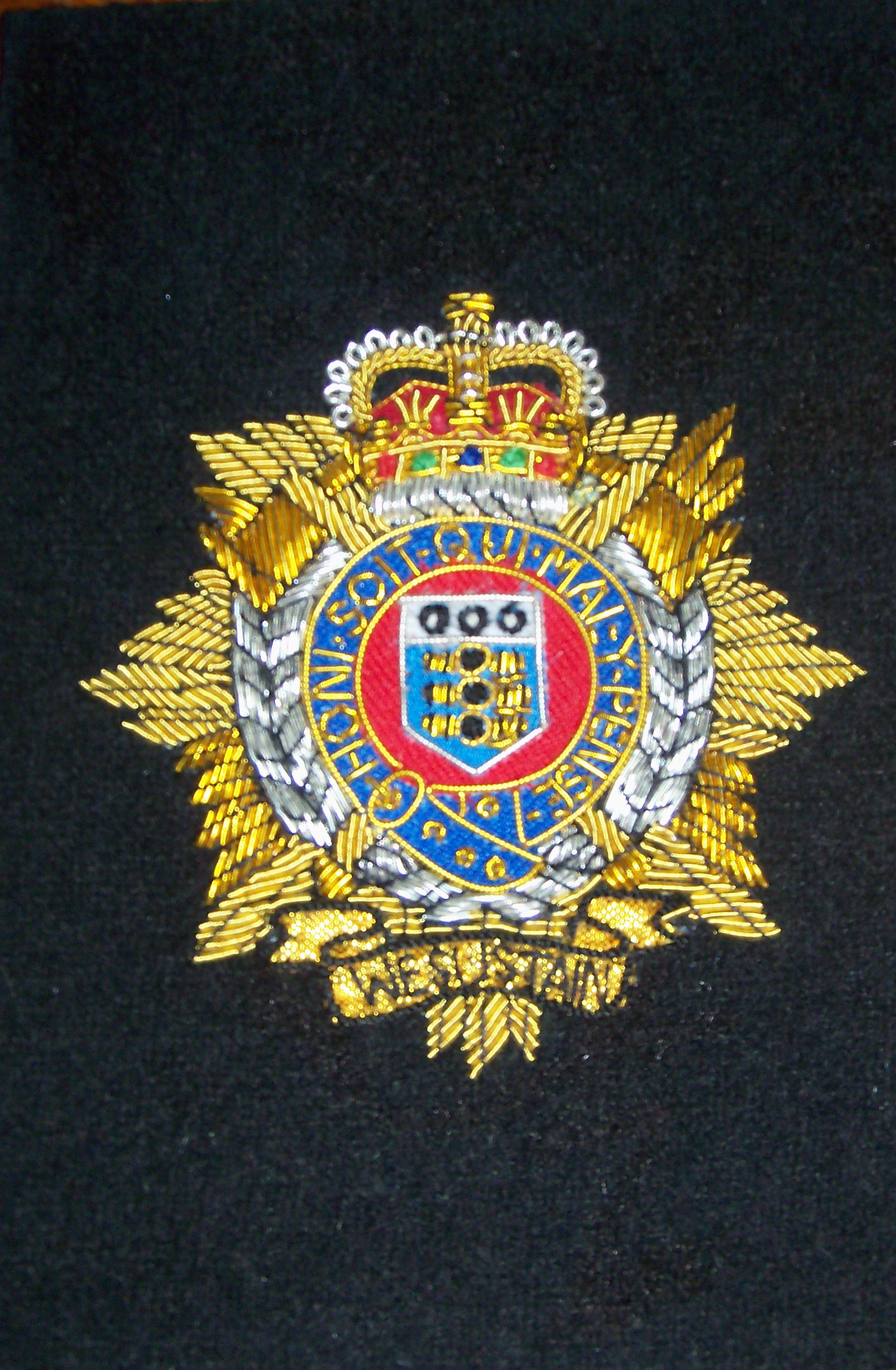 Small Embroidered Badge - Royal Logistic Corps