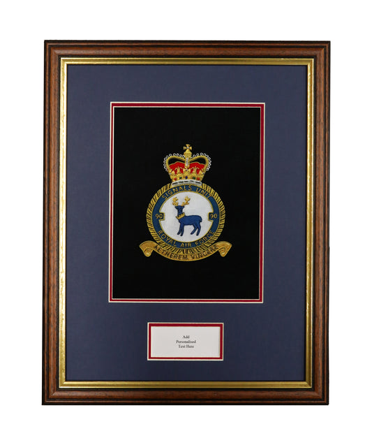 90 Signals Unit RAF Embroidery Frame