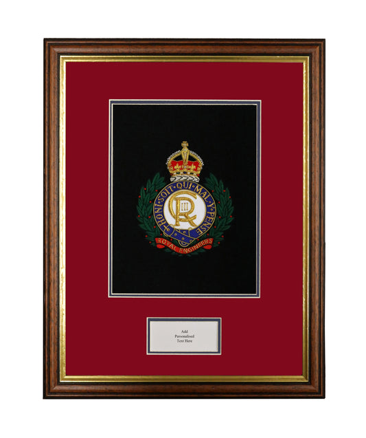 Corps of Royal Engineers Embroidery Frame