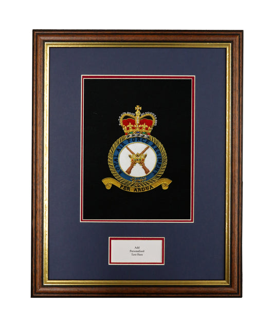 RAF Regiment Embroidery Frame