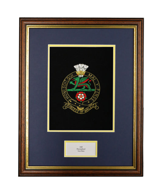 The Princess of Wales's Royal Regiment Embroidery Frame
