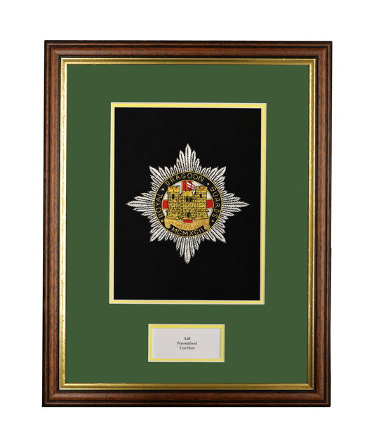 The Royal Dragoon Guards Embroidery Frame