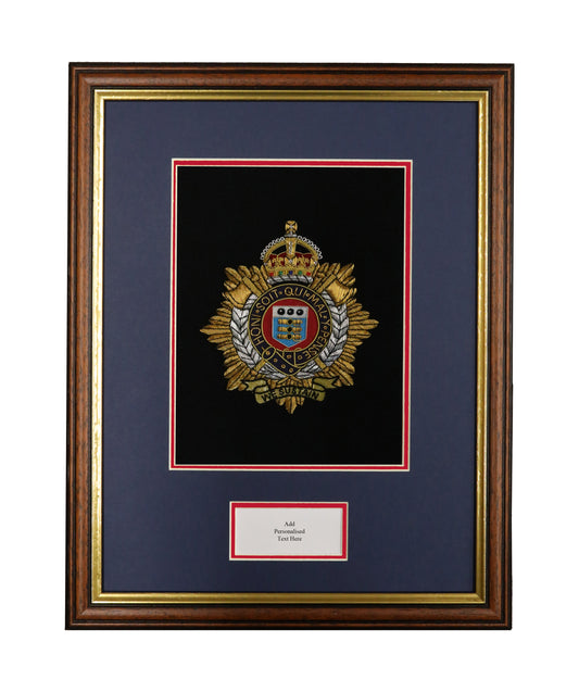 Royal Logistic Corps Embroidery Frame