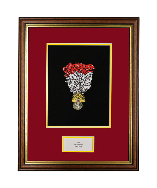 The Royal Regiment of Fusiliers Embroidery Frame