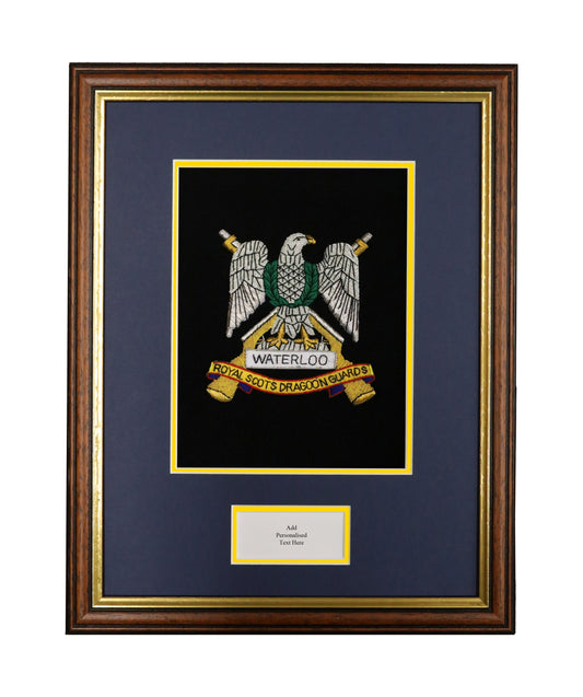 The Royal Scots Dragoon Guards Embroidery Frame