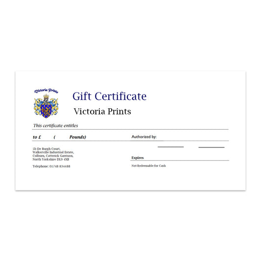 Victoria Prints Gift Card