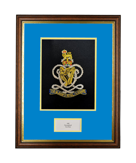 The Queen's Royal Hussars Embroidery Frame