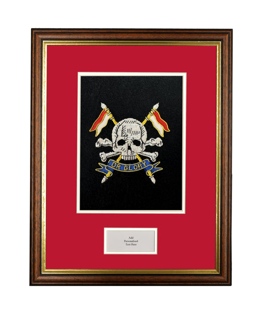 The Royal Lancers Embroidery Frame