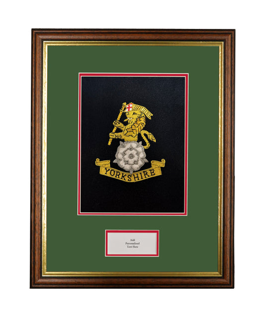 The Yorkshire Regiment Embroidery Frame